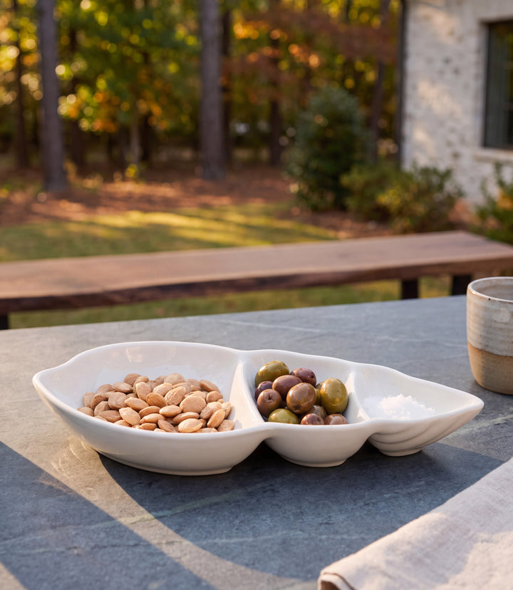Shell Porcelain Serving Tray