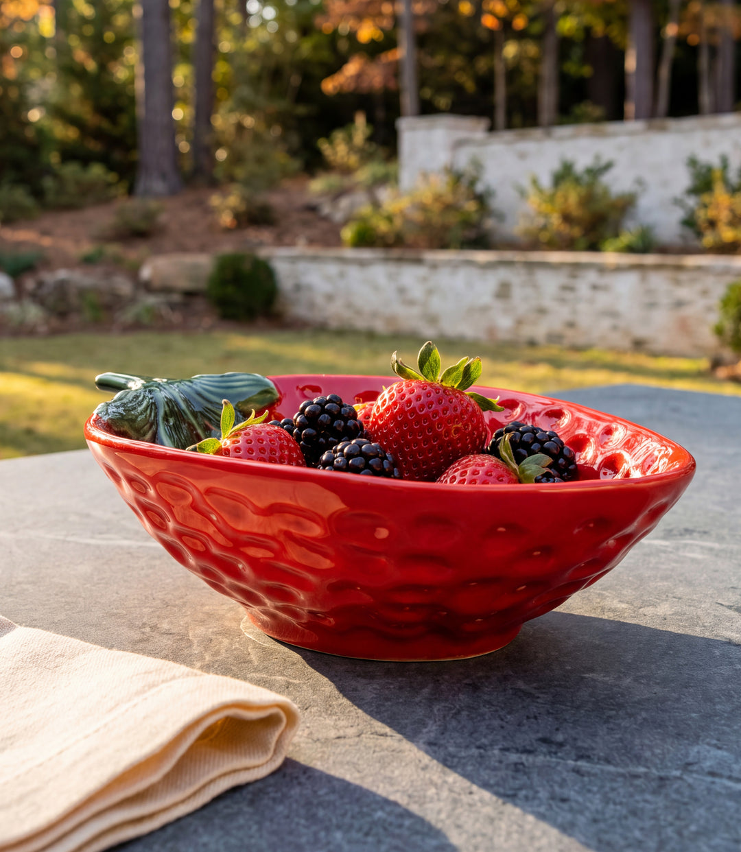 Strawberry Shaped Bowl