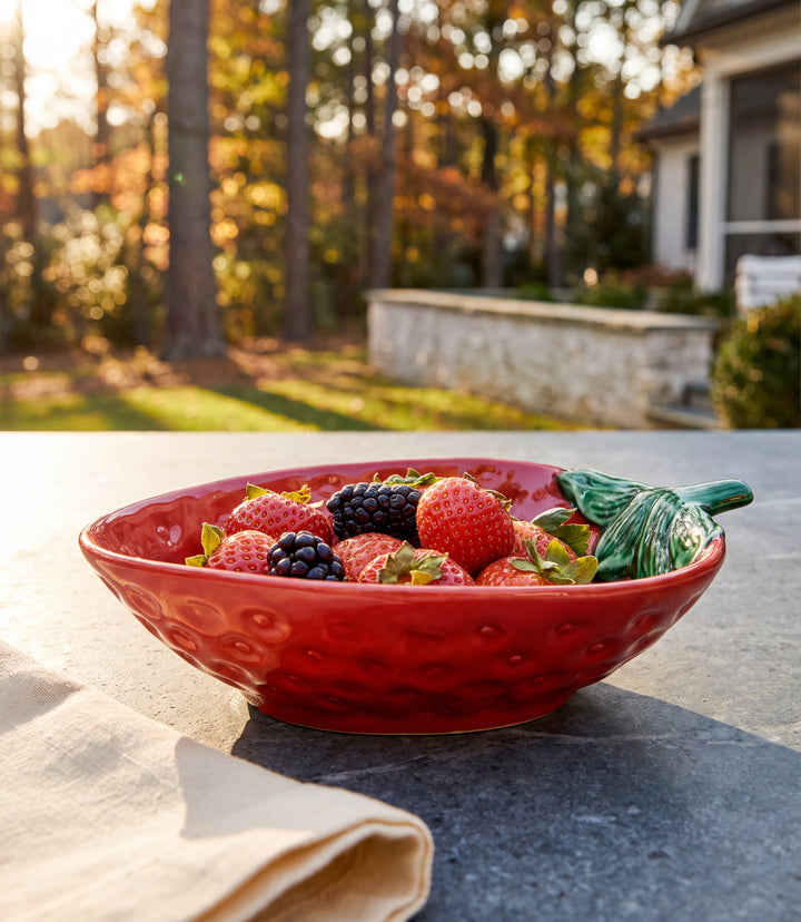 Strawberry Shaped Bowl