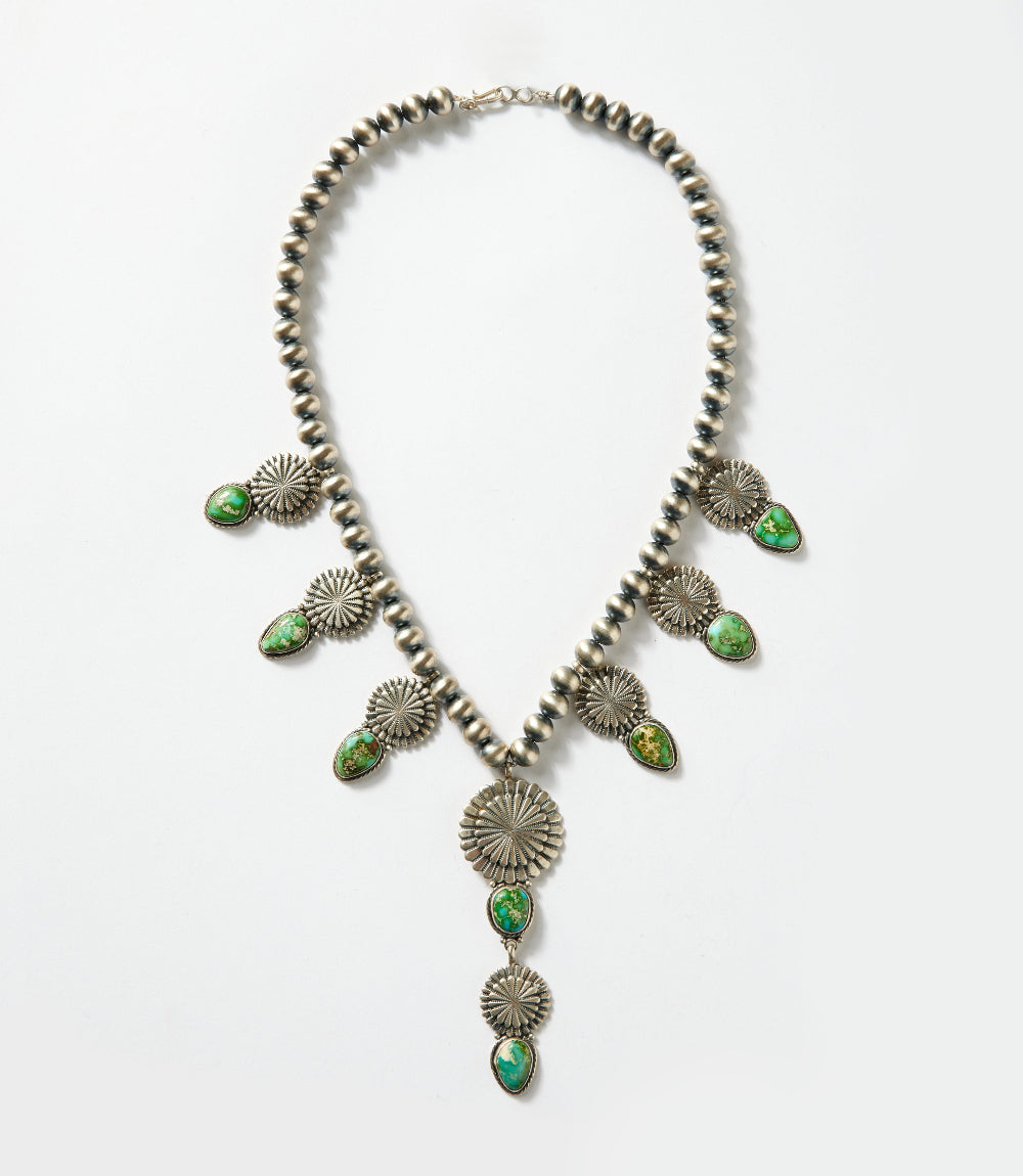 Sonoran Gold Embellished Sterling Silver Necklace