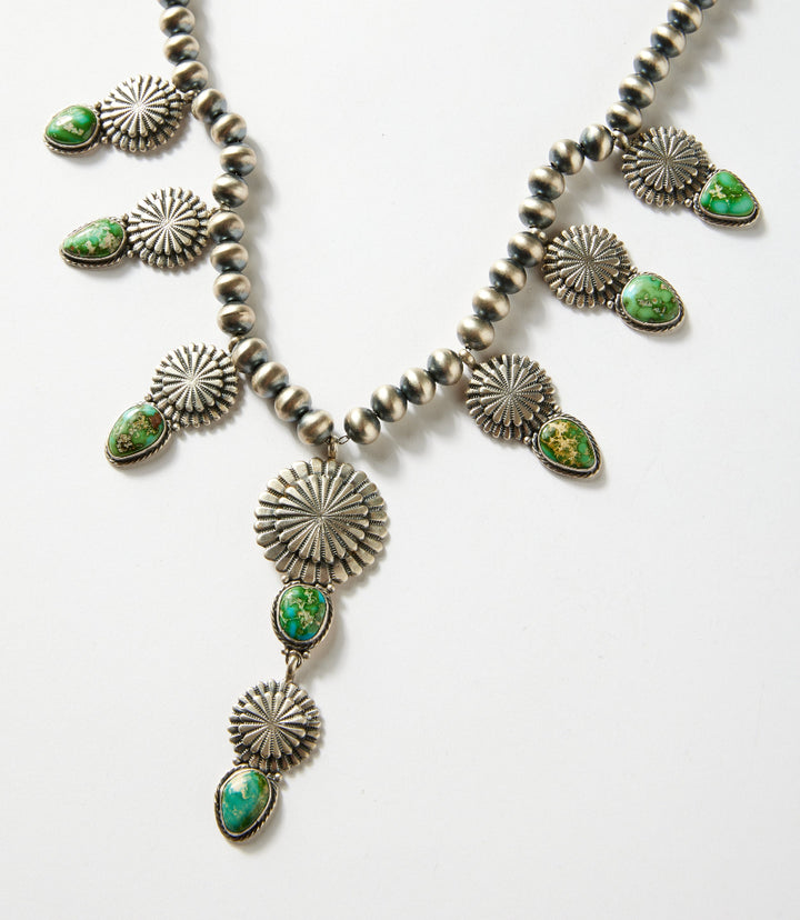 Sonoran Gold Embellished Sterling Silver Necklace