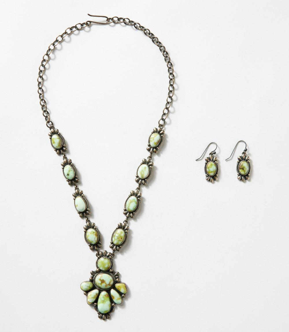 Palomino Turquoise Necklace And Earring Set