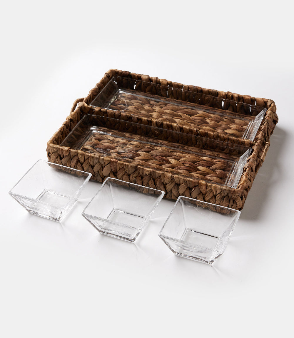 Water Hyacinth Serving Tray