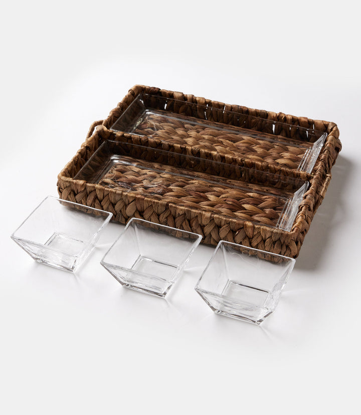 Water Hyacinth Serving Tray