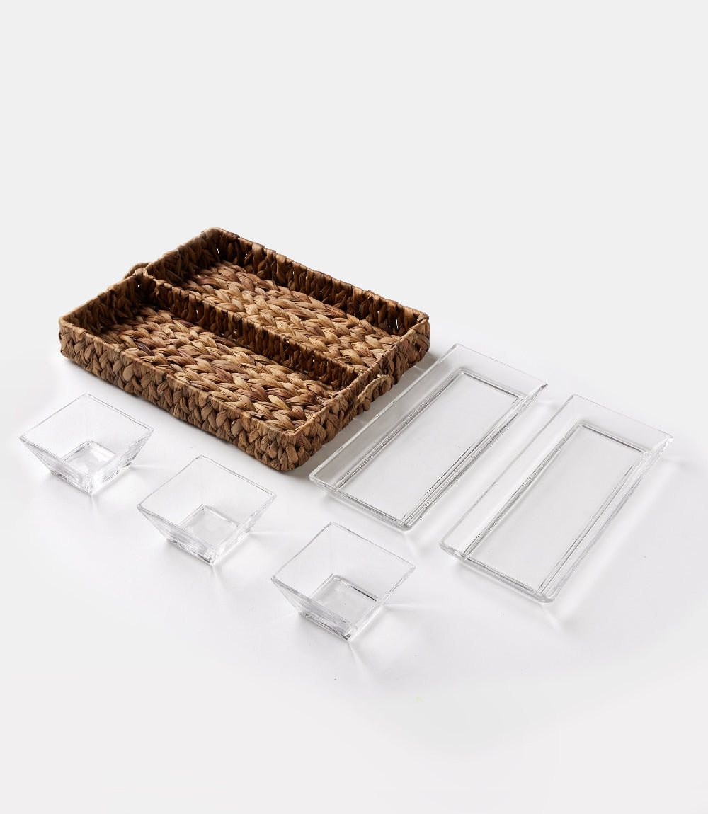 Water Hyacinth Serving Tray