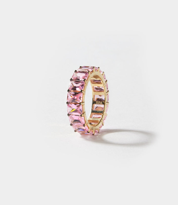 Baguette Gemstone Ring