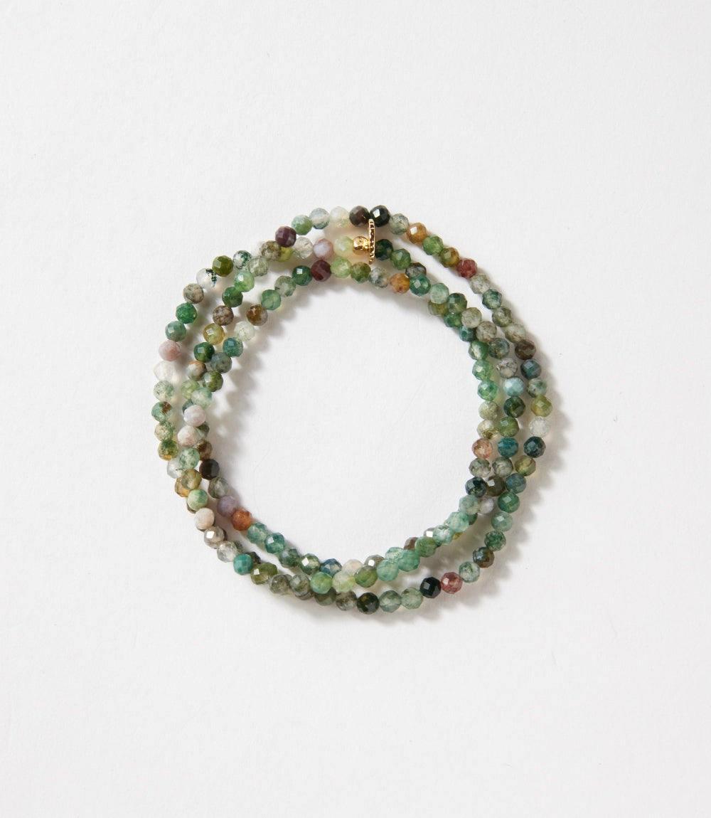 Semi Precious Stone Stretch Bracelet