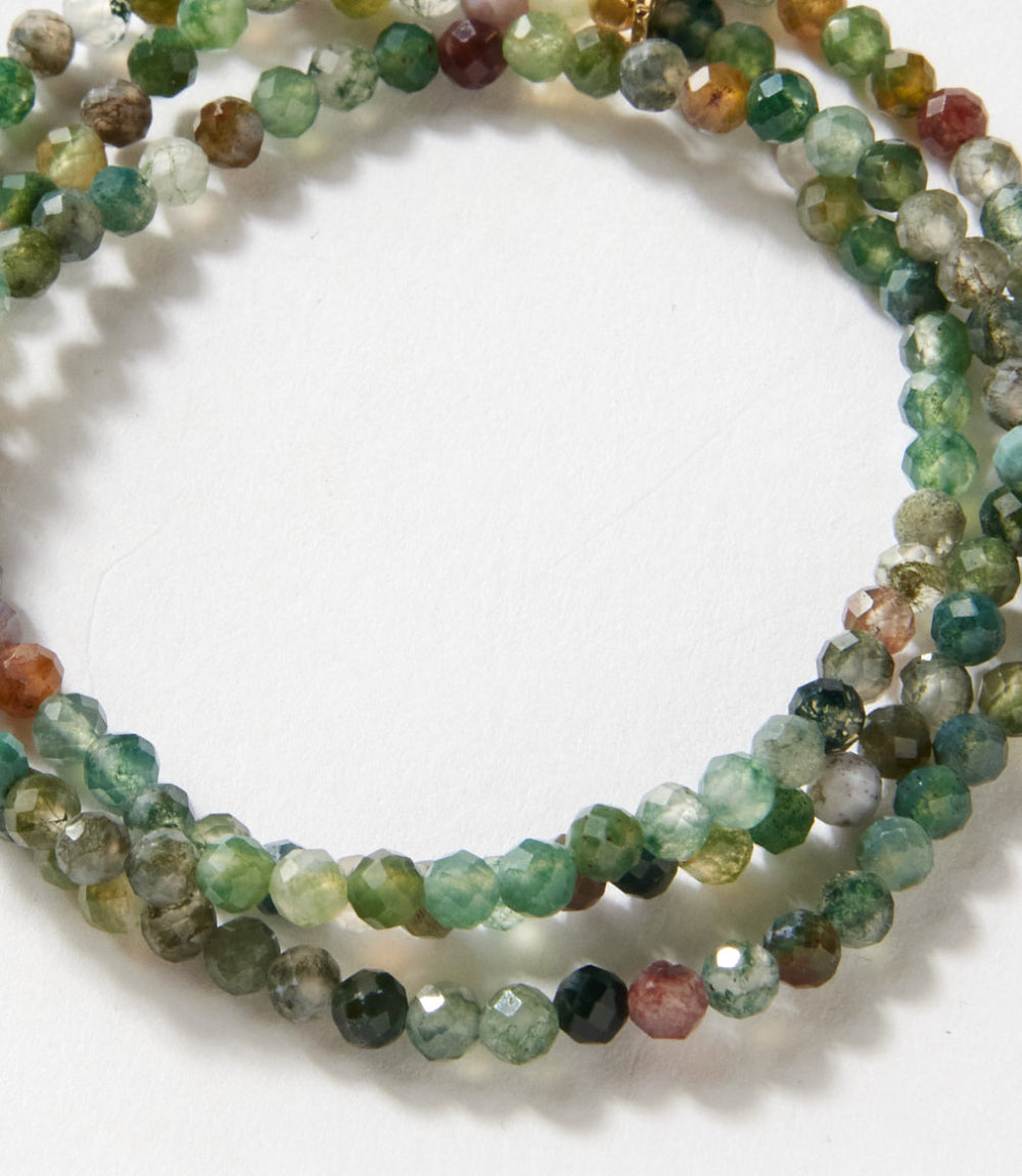 Semi Precious Stone Stretch Bracelet