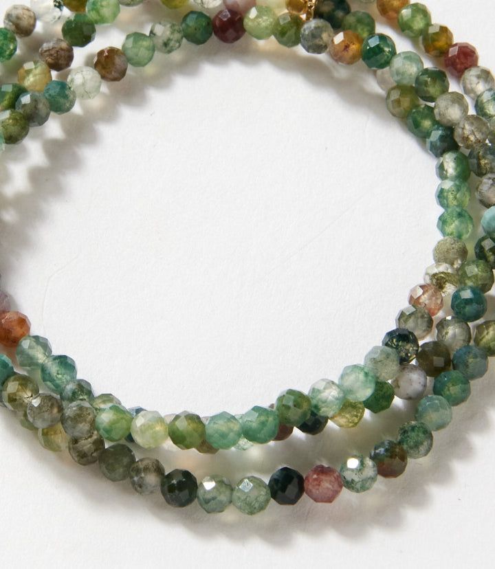 Semi Precious Stone Stretch Bracelet