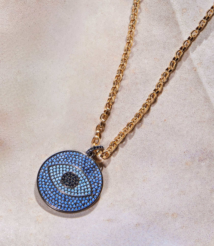 Pavé Crystal Pendant Necklace