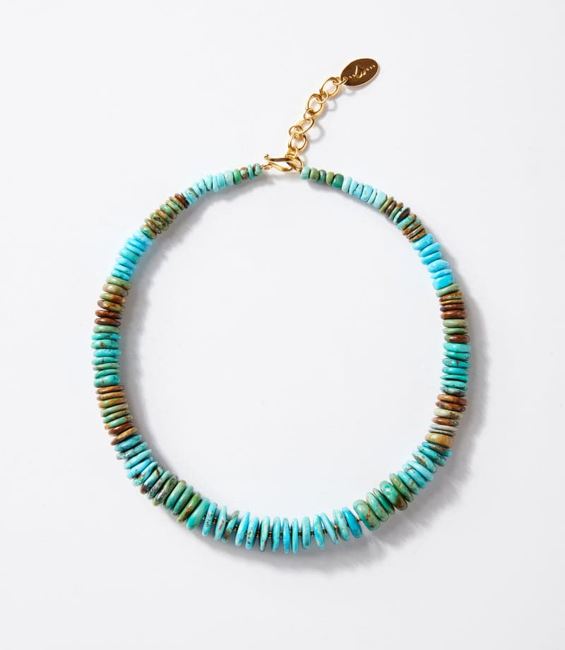 Chan Luu Turquoise Stone Necklace