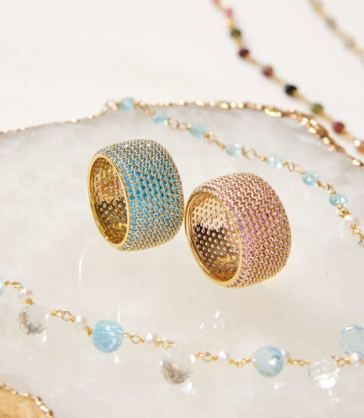 Colorful Crystal Ring