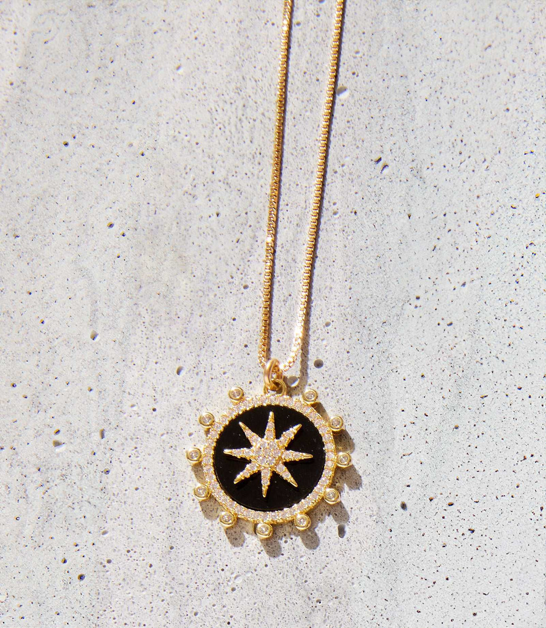 Starburst Charm Necklace