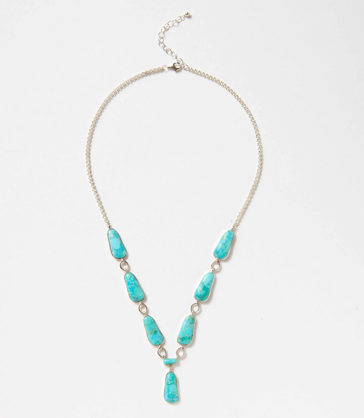Turquoise Link Necklace