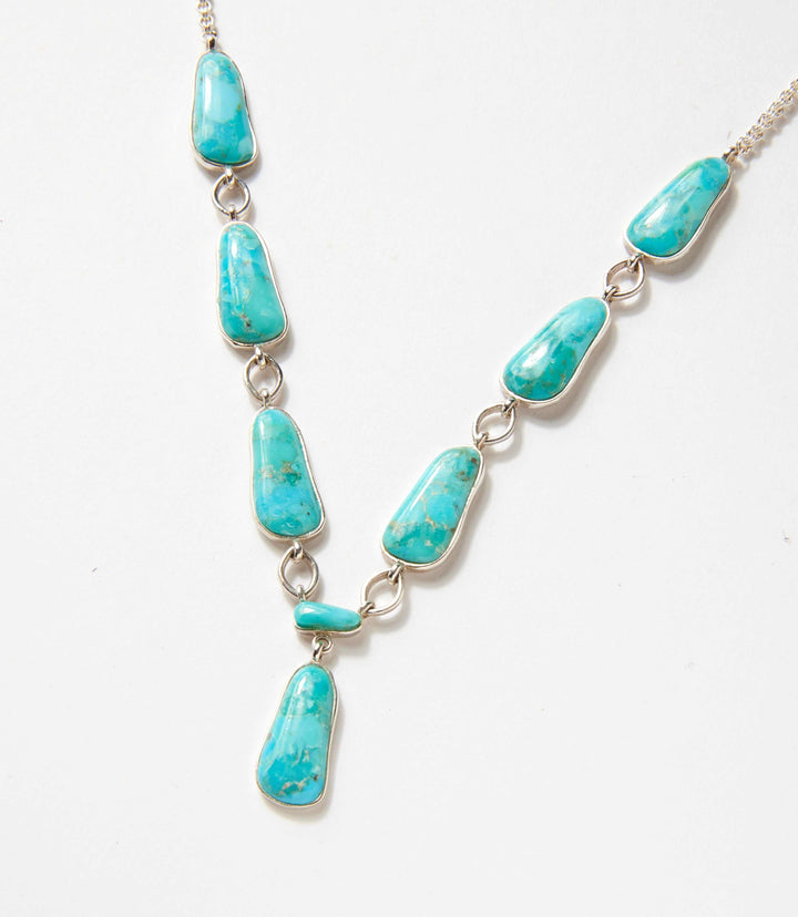 Turquoise Link Necklace