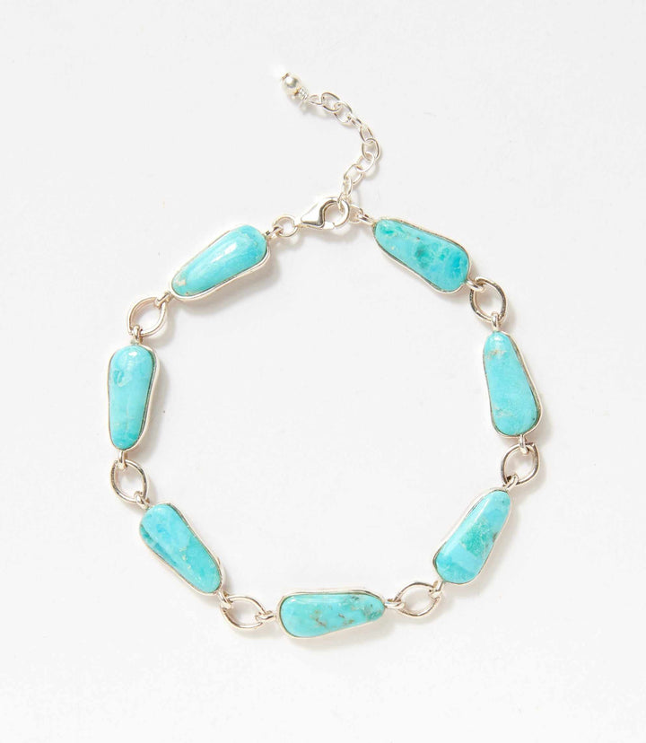 Turquoise Link Bracelet