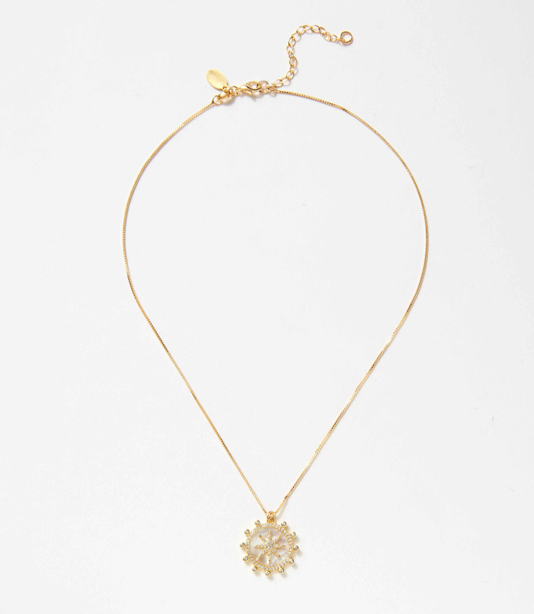 Starburst Charm Necklace