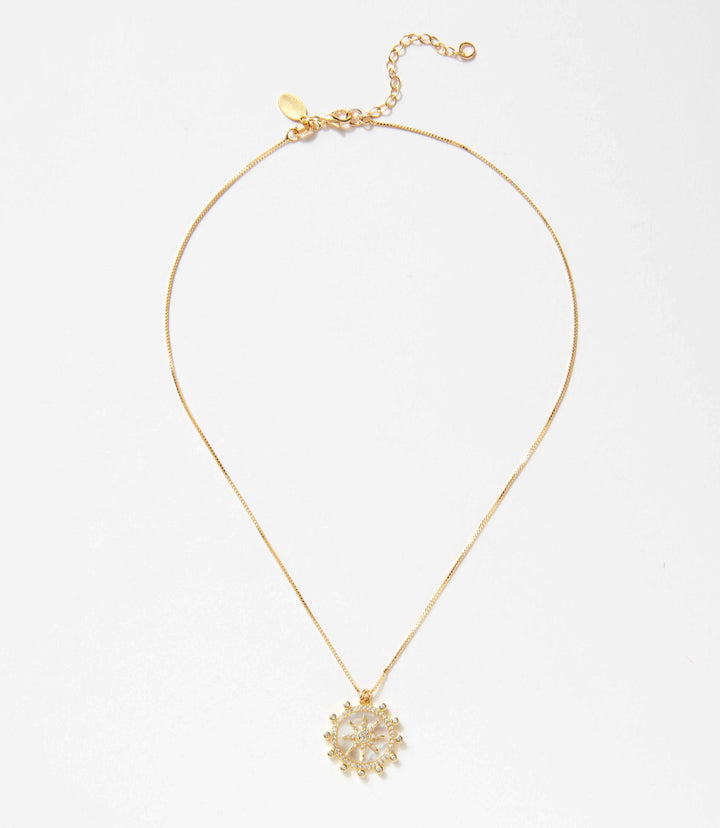 Starburst Charm Necklace