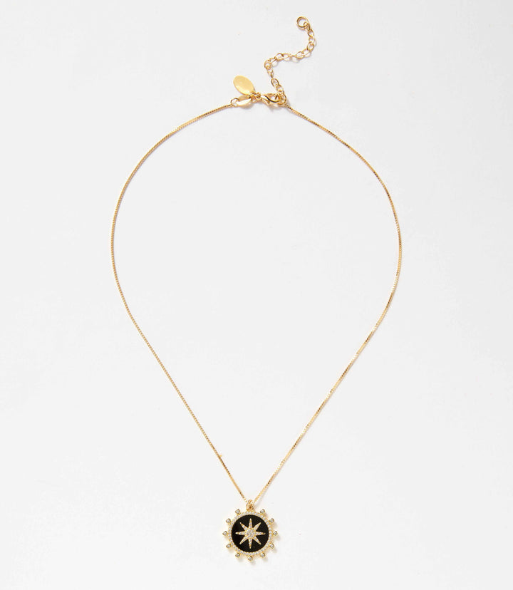 Starburst Charm Necklace