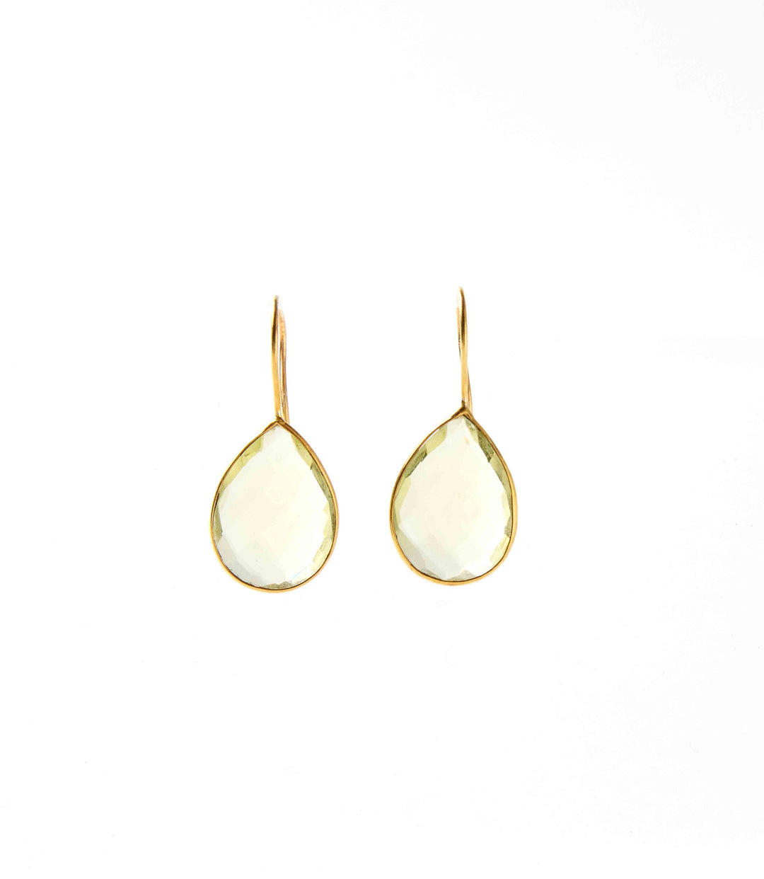 Pear Drop Gemstone Earrings