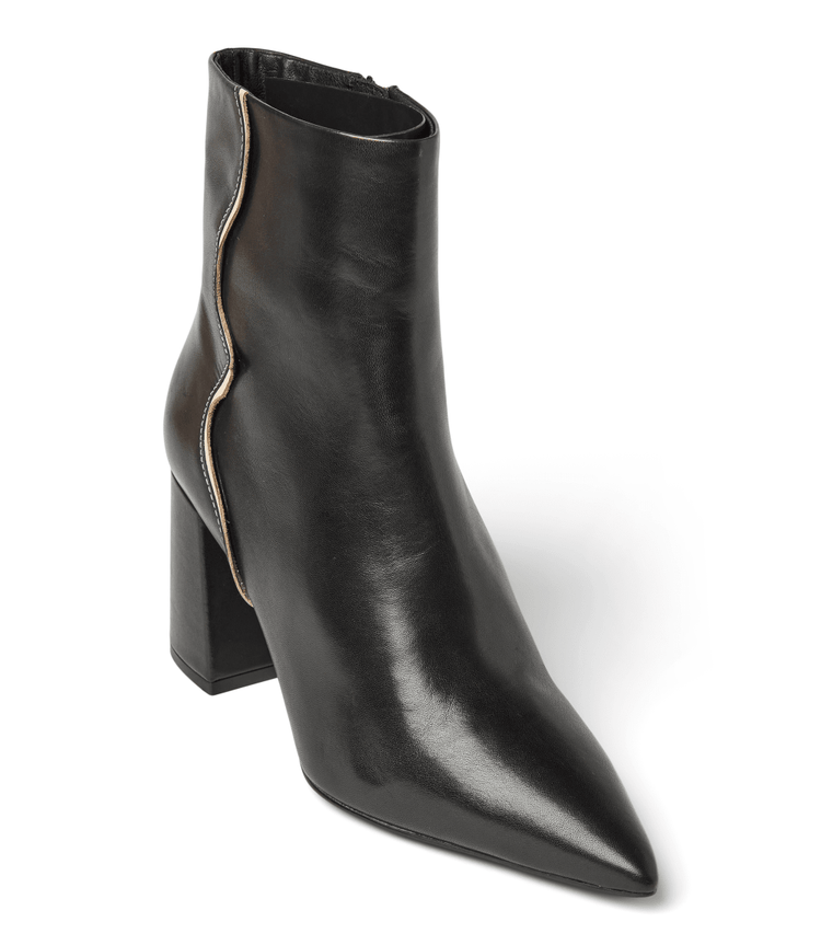 Black Pointed Toe Booties | Karen Kane