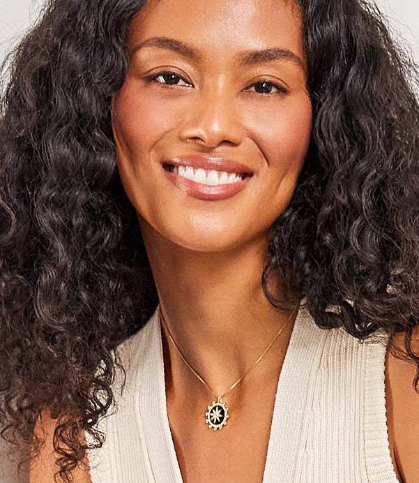 Starburst Charm Necklace