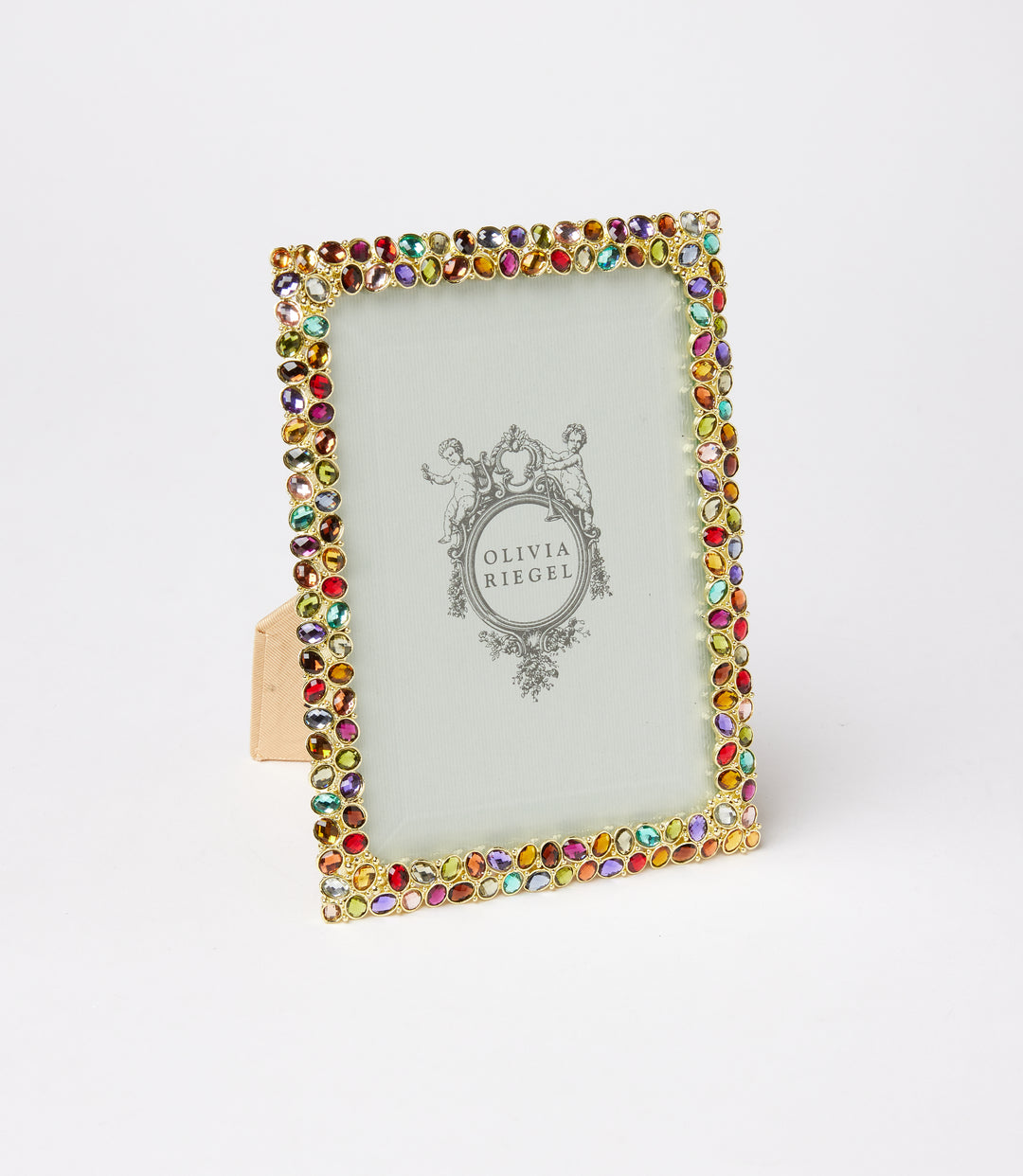 Glass Gemstone Picture Frame