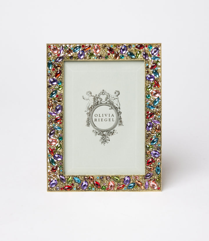 Crystal And Glass Gemstone Frame