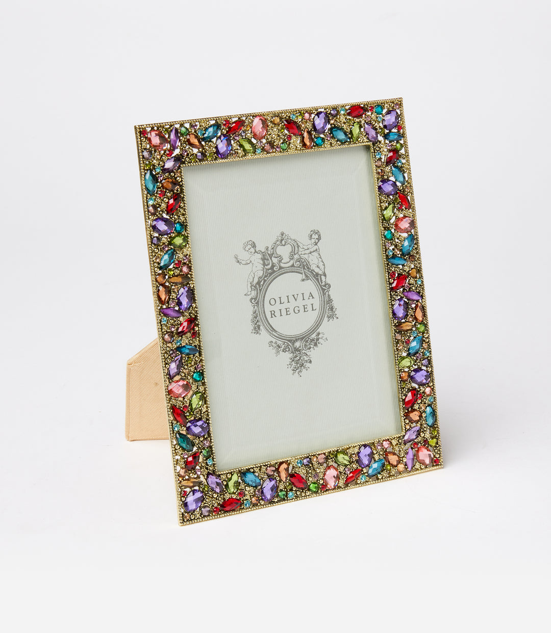 Crystal And Glass Gemstone Frame