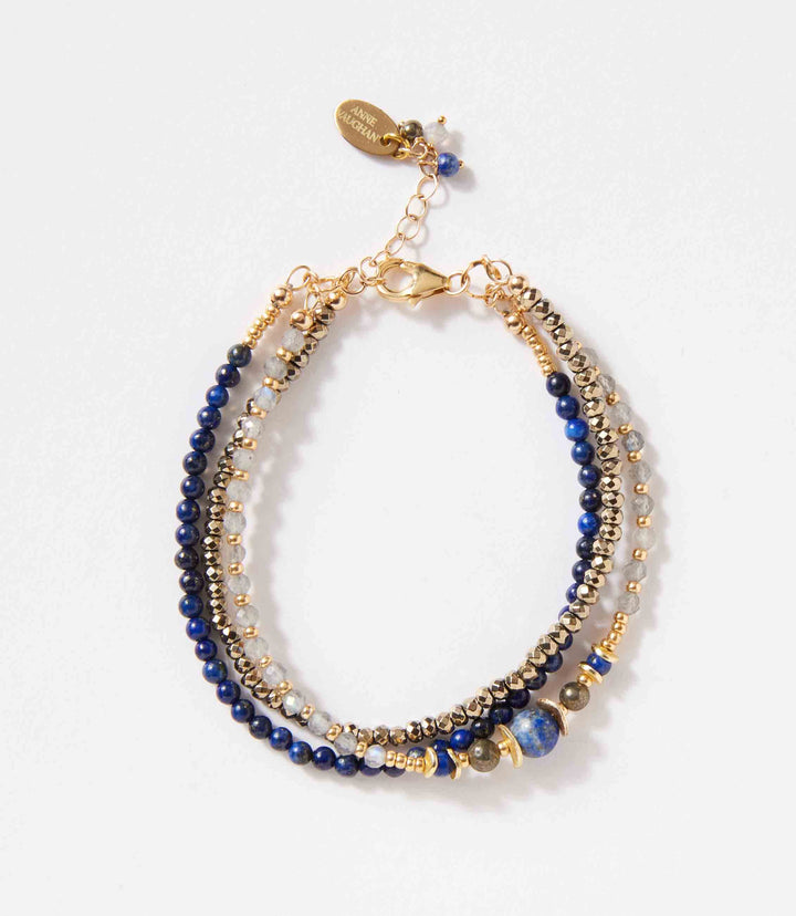 Blue Moon Multistrand Bracelet