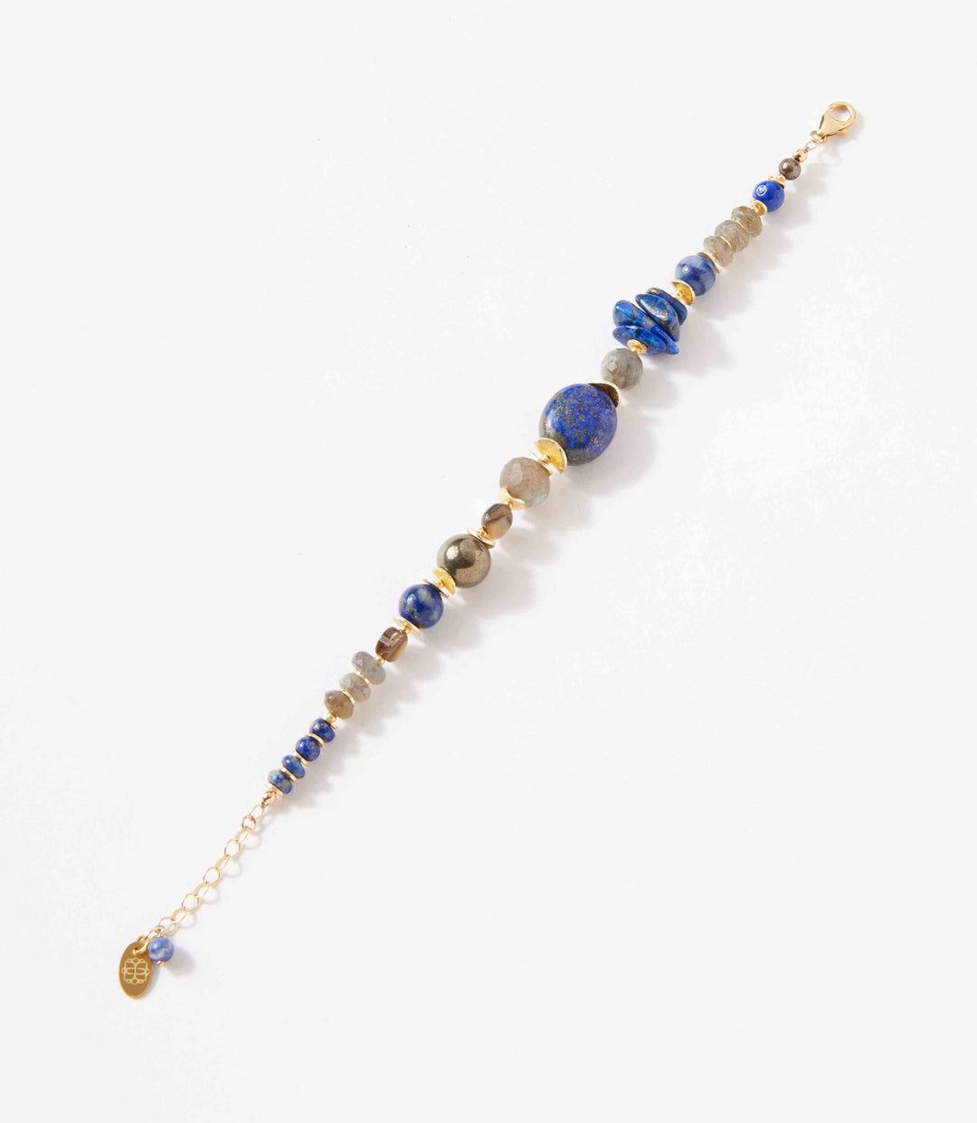 Blue Moon Beaded Gemstone Bracelet