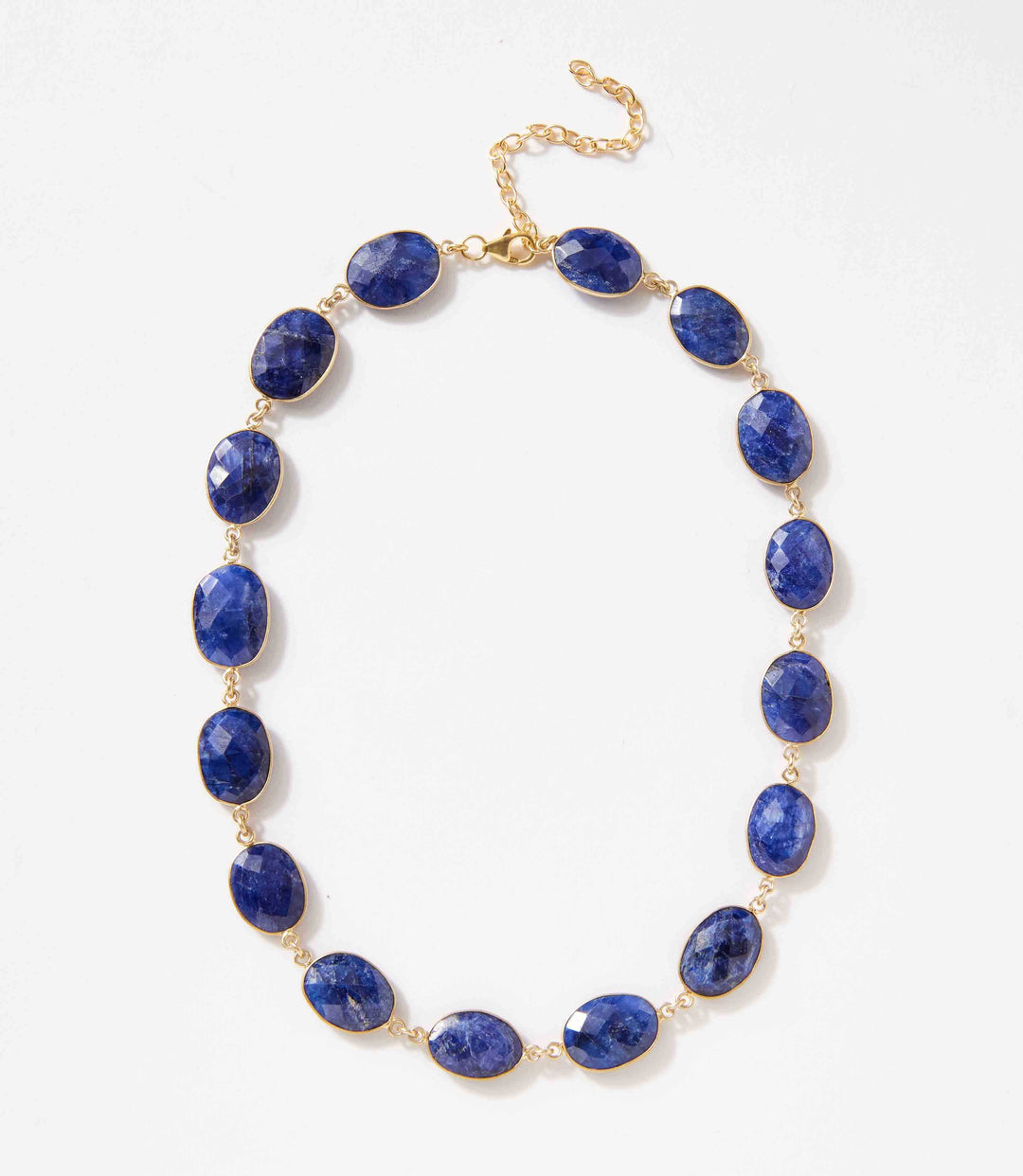 Gemstone Bezel Necklace