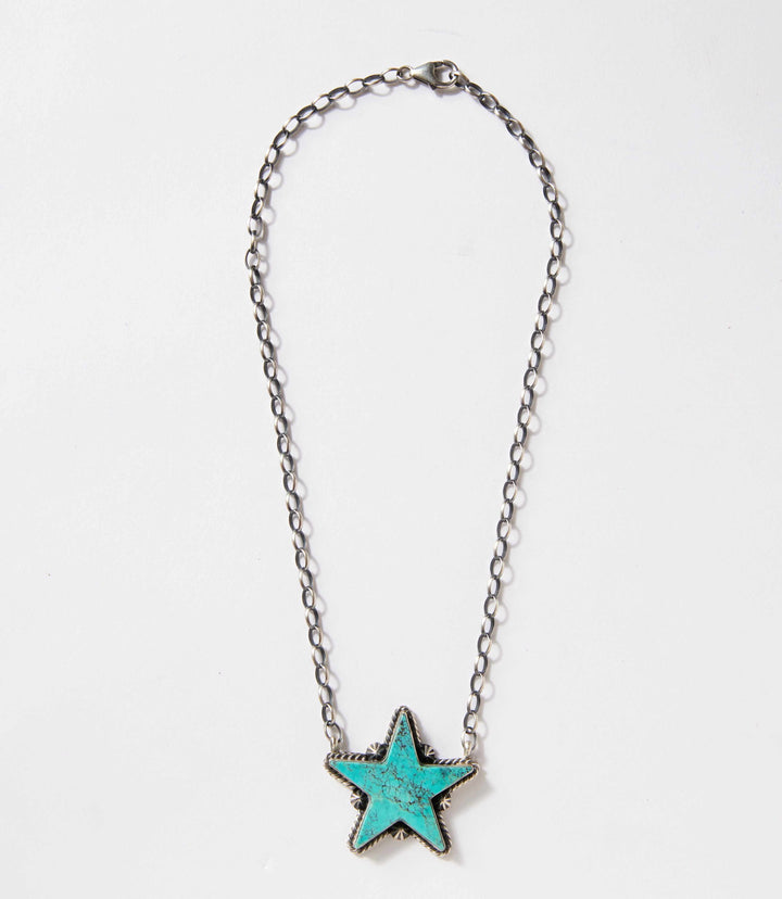 Turquoise Star Necklace