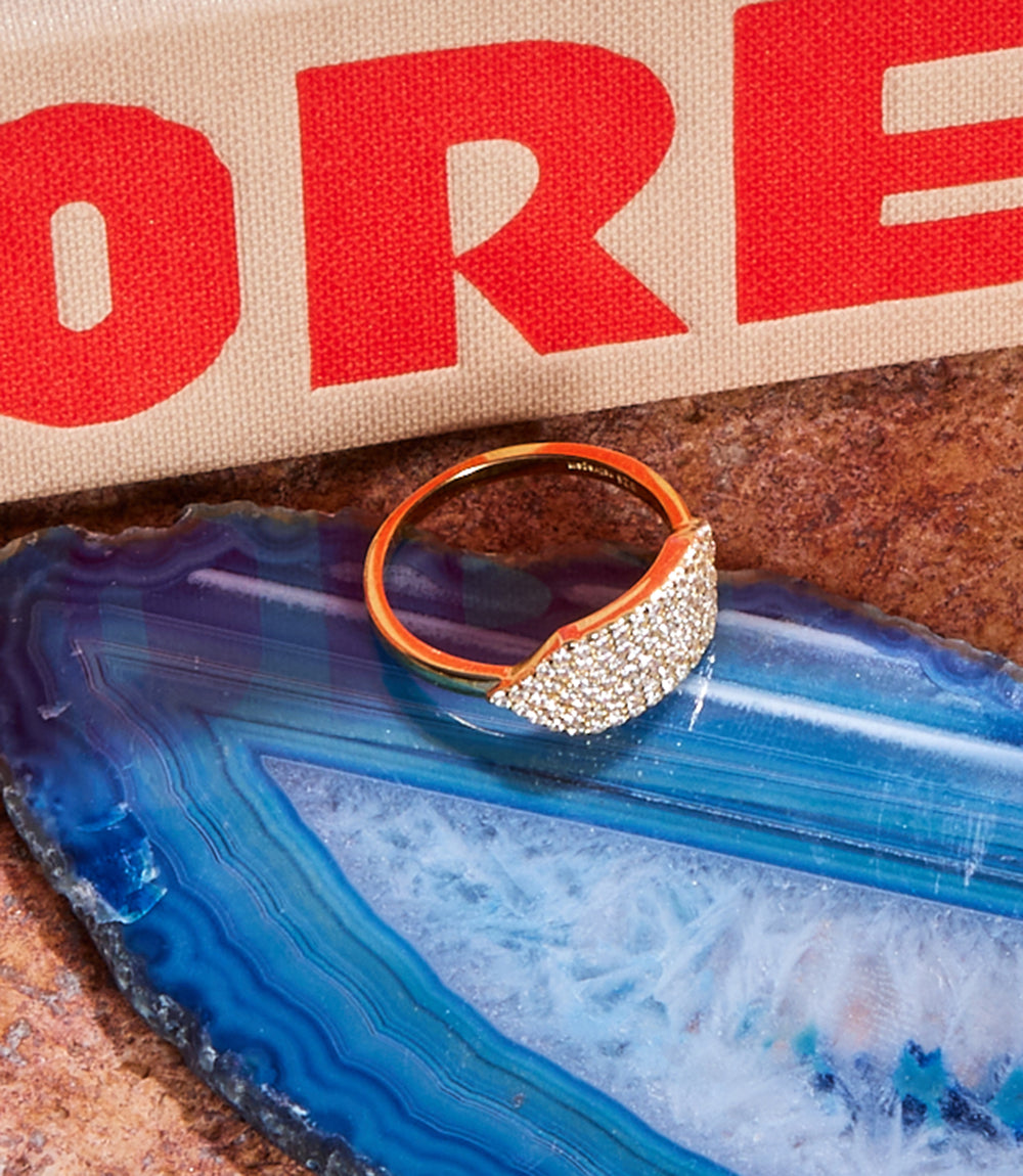 Beaded Gemstone Ring