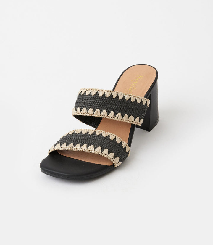 Seychelles Hattie Raffia Heel Sandals