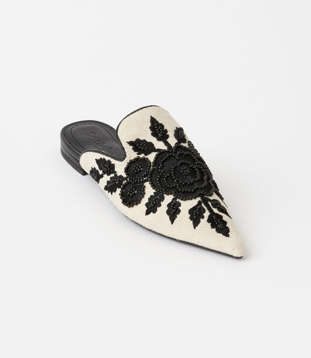 Seychelles Around The World Embroidered Mules