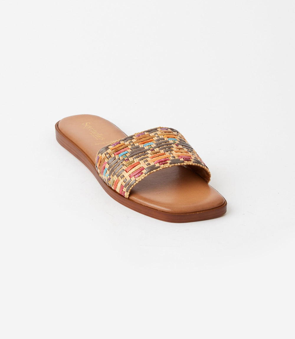 Seychelles Palm Oasis Slide Sandals