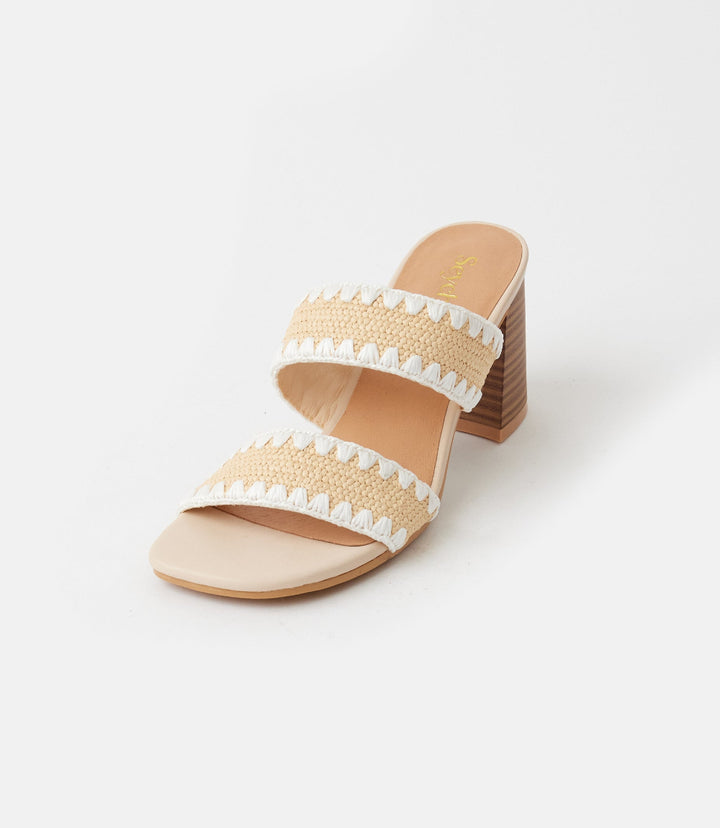Seychelles Hattie Raffia Heel Sandals