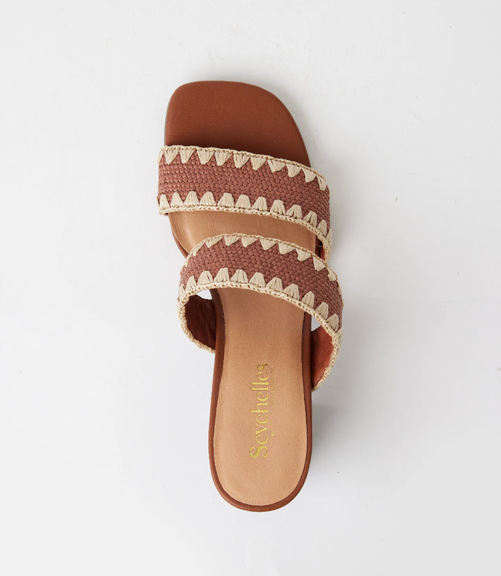Seychelles Hattie Raffia Heel Sandals