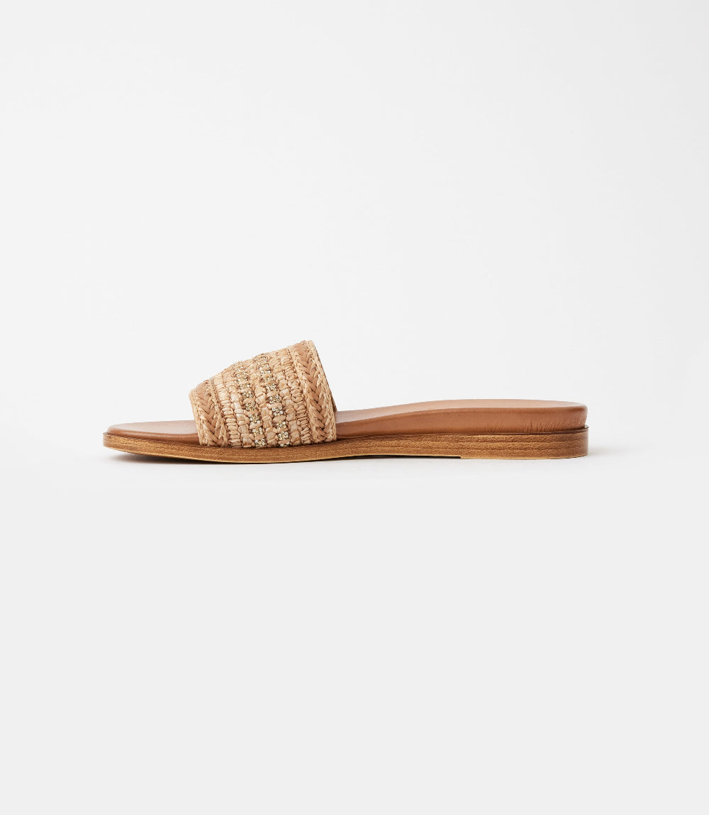 Seychelles Destination Boho Embellished Slides