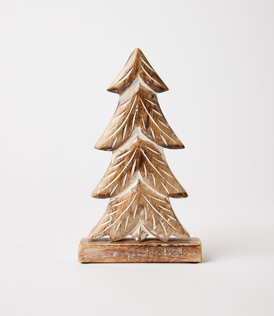 Wooden Pine Trees, Set Of 3