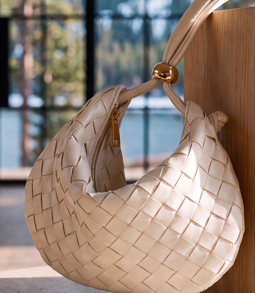 Billini Kacey Woven Handle Bag