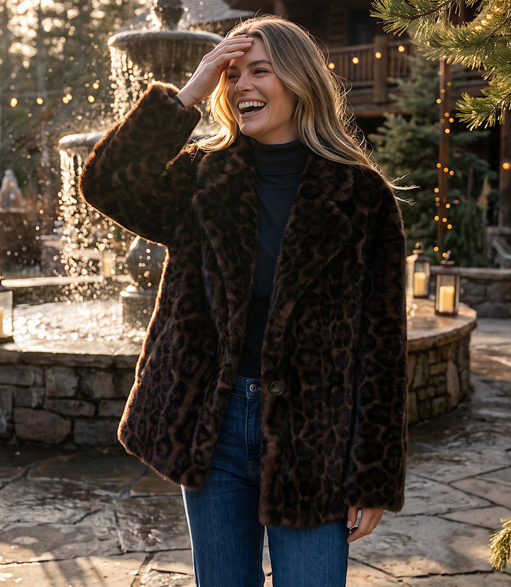Faux Fur Coat