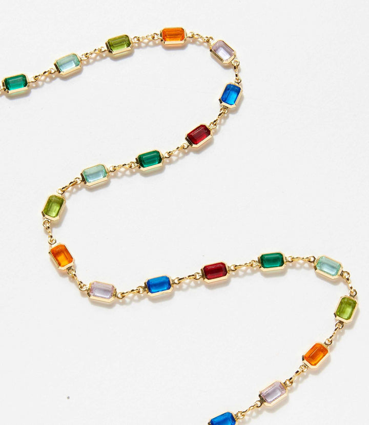 Colorful Gemstone Necklace