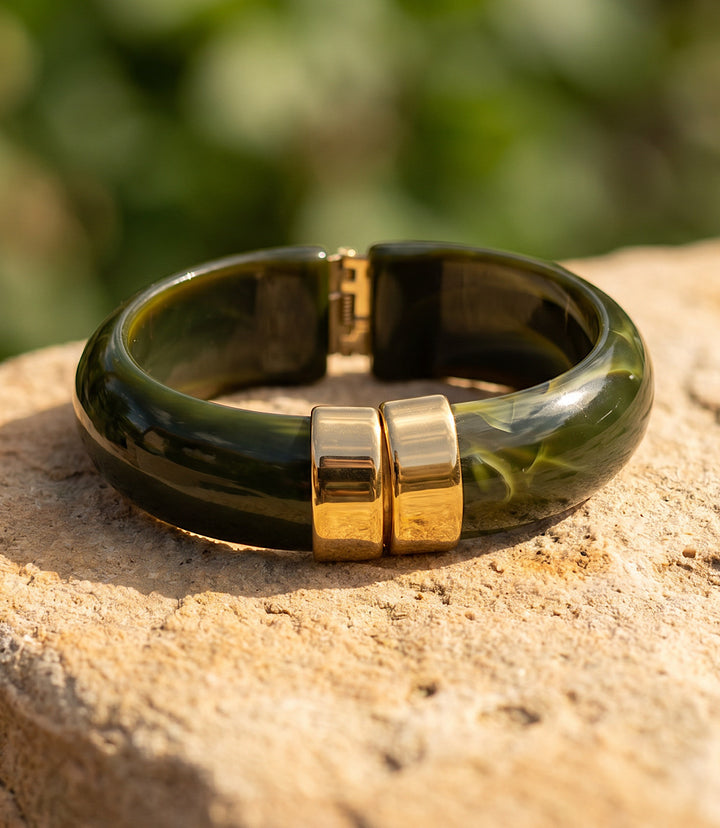 Lucite Bangle Bracelet