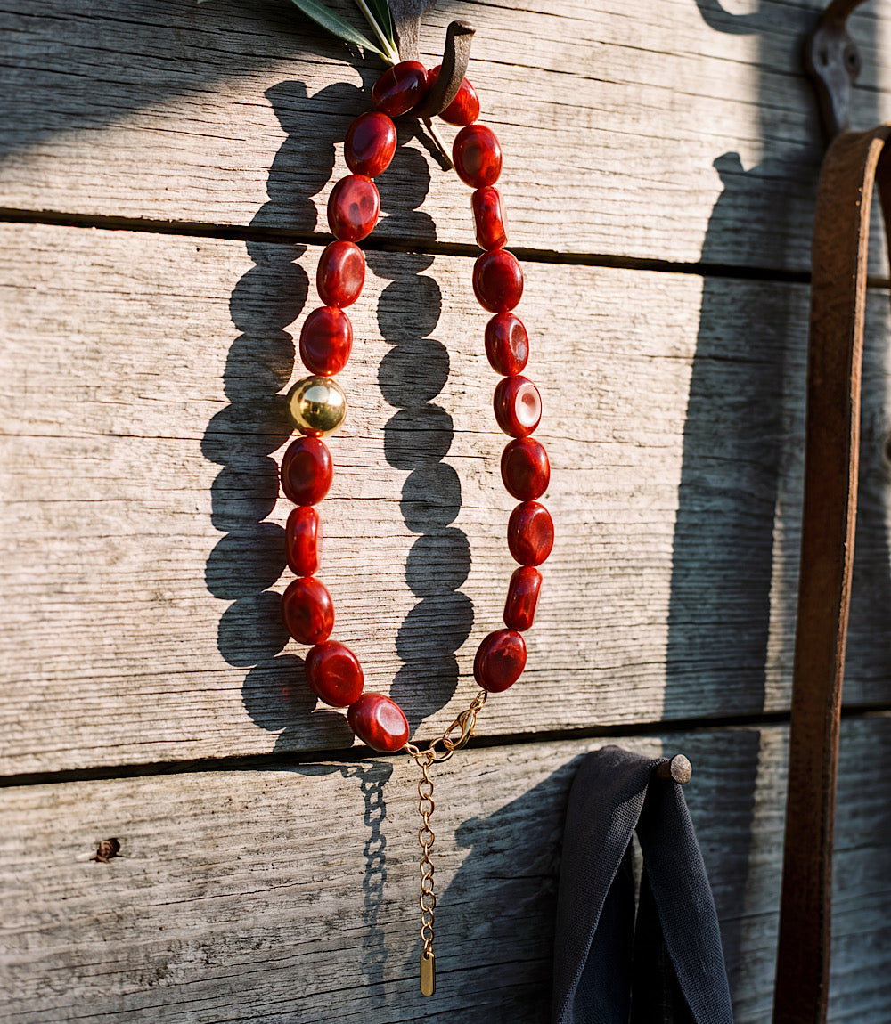 Beaded Toggle Necklace