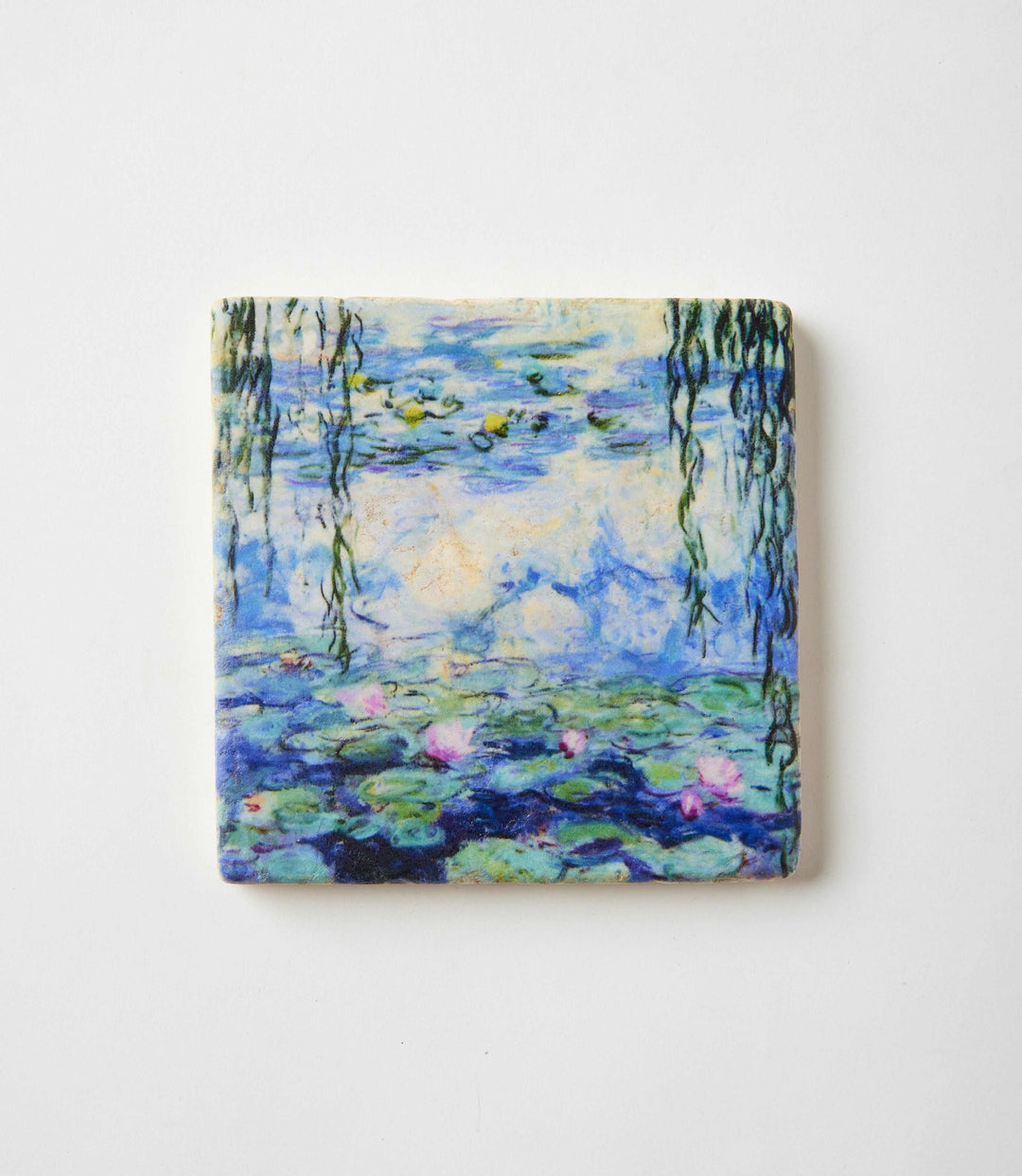 Monet Tile Marble Coasters, Set Of 4