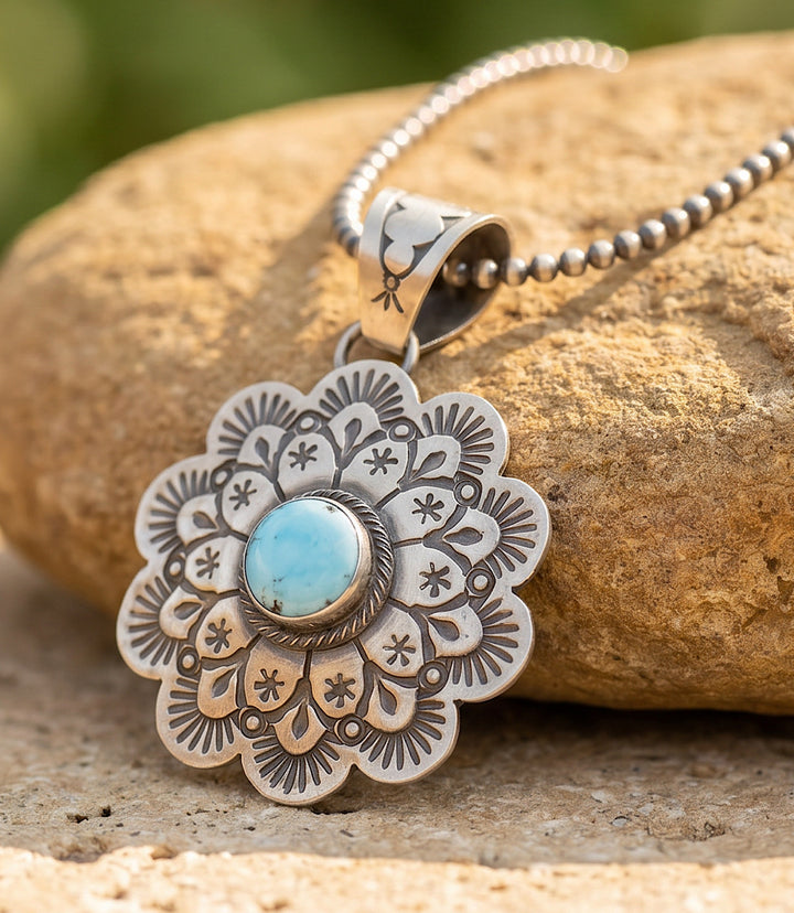 Golden Hill Embellished Pendant Necklace