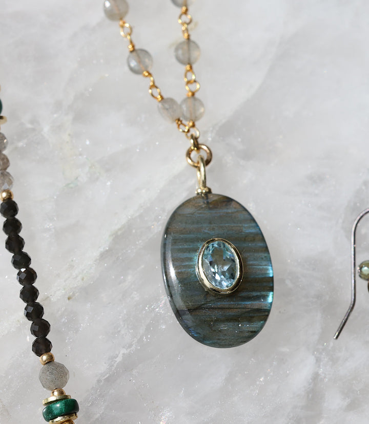 Amazonite Amulet Necklace