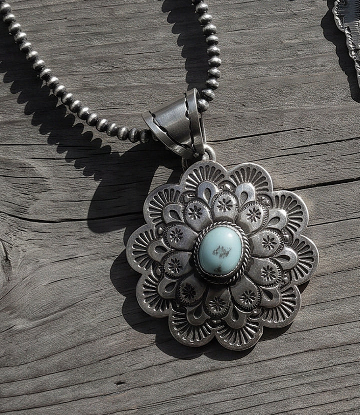 Golden Hill Embellished Pendant Necklace